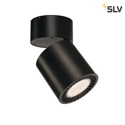 LED Loftlampe SUPROS MOVE CL Indoor, rund, 60 reflektor, 31W, CRI90, 3000K, 2600lm, sort
