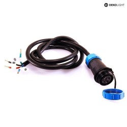 Cable system Weipu HQ 12/24/48V feed-in cable 4-poles, 100cm