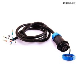 Cable system Weipu HQ 12/24/48V feed-in cable 4-poles, 300cm