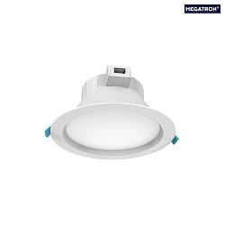 recessed luminaire FILA DF  25CM CCT Switch, switchable, multipower, with diffuser IP54, white  14