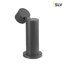 SLV floor lamp R-CUBE 35 IP65, anthracite dimmable